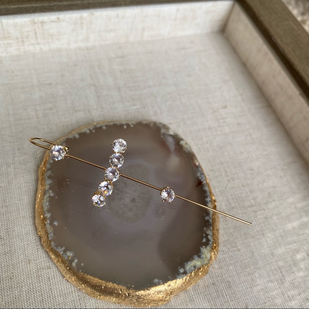 Sparkly Ear Crawler Earring
